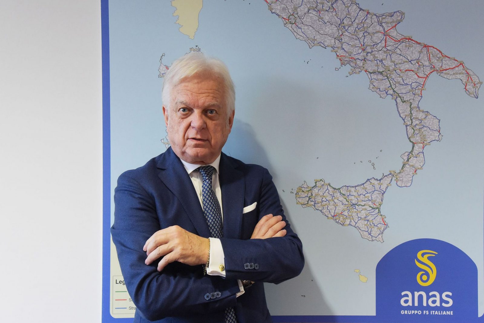 Claudio Andrea Gemme, presidente Anas da dicembre 2018 (Archivio Anas)
