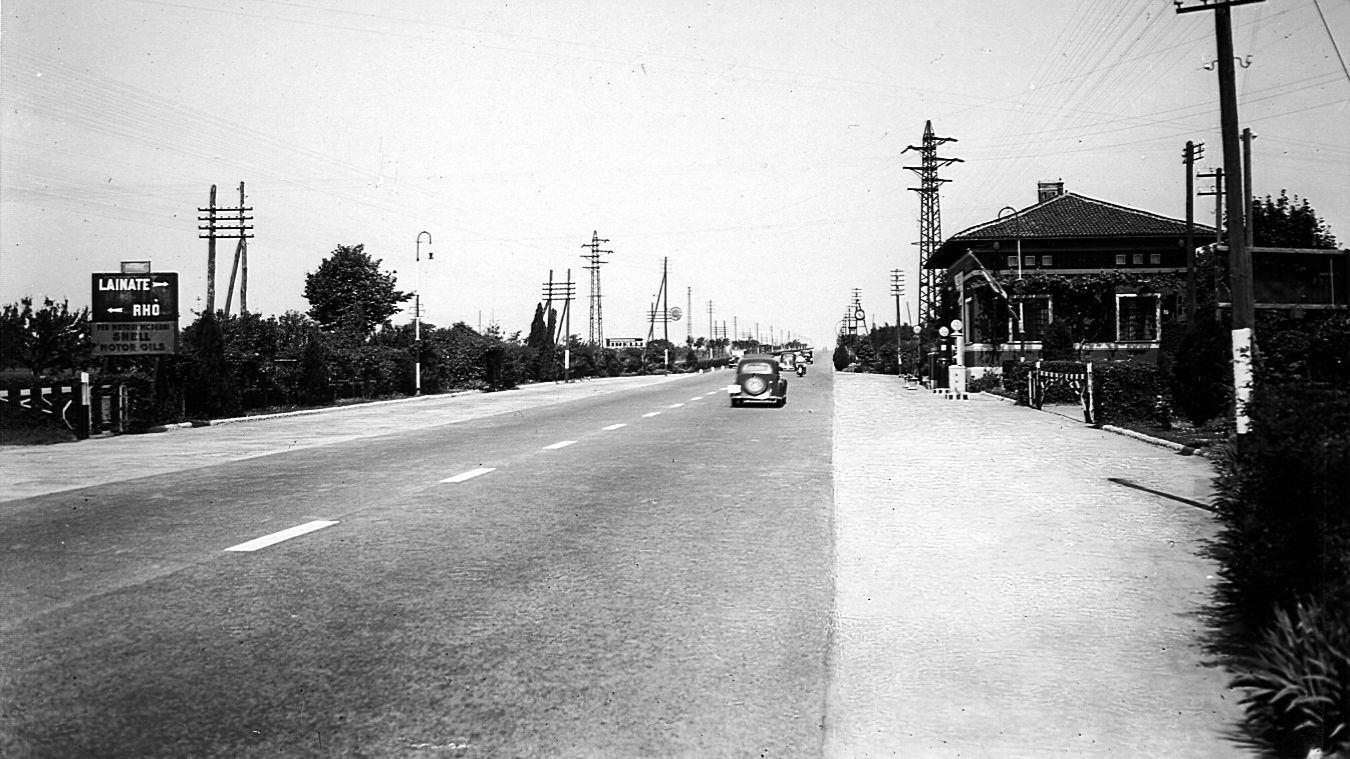 Autostrada Milano-Laghi (Archivio storico Anas)
