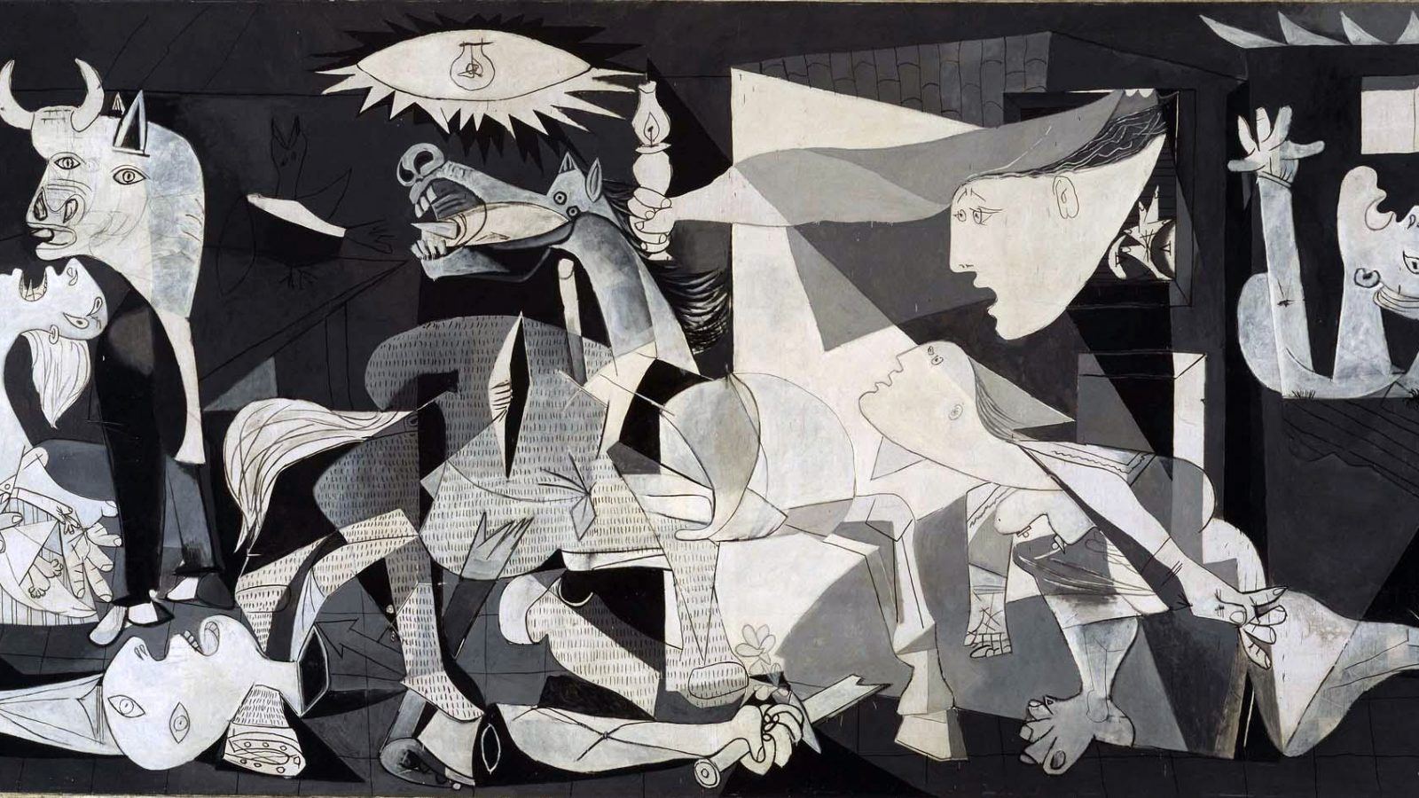 Nel 1937 Pablo Picasso dipinge Guernica, il celebre quadro prende il nome della città basca rasa al suolo degli aerei tedeschi, in appoggio alle truppe del generale Franco (fonte: artribune.com)