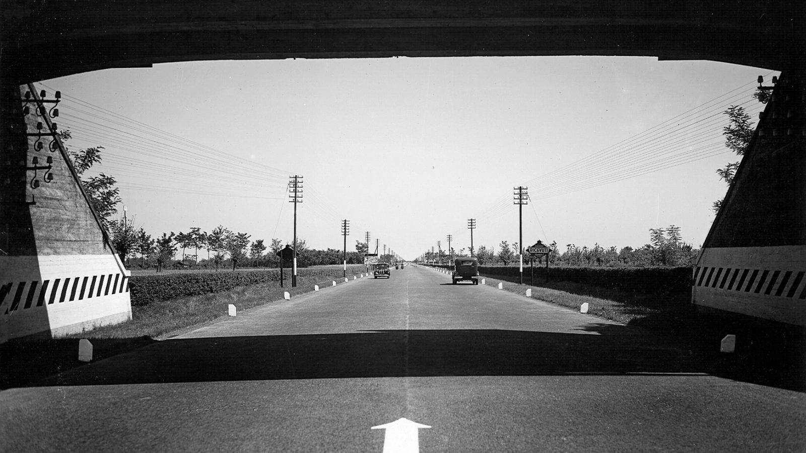 Autostrada Milano-Laghi (Archivio storico Anas) 